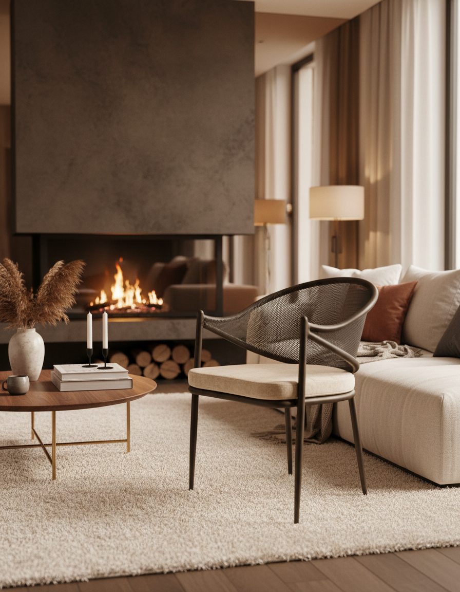 Bullet Metal Sandalye in Özel Sahne scene 3