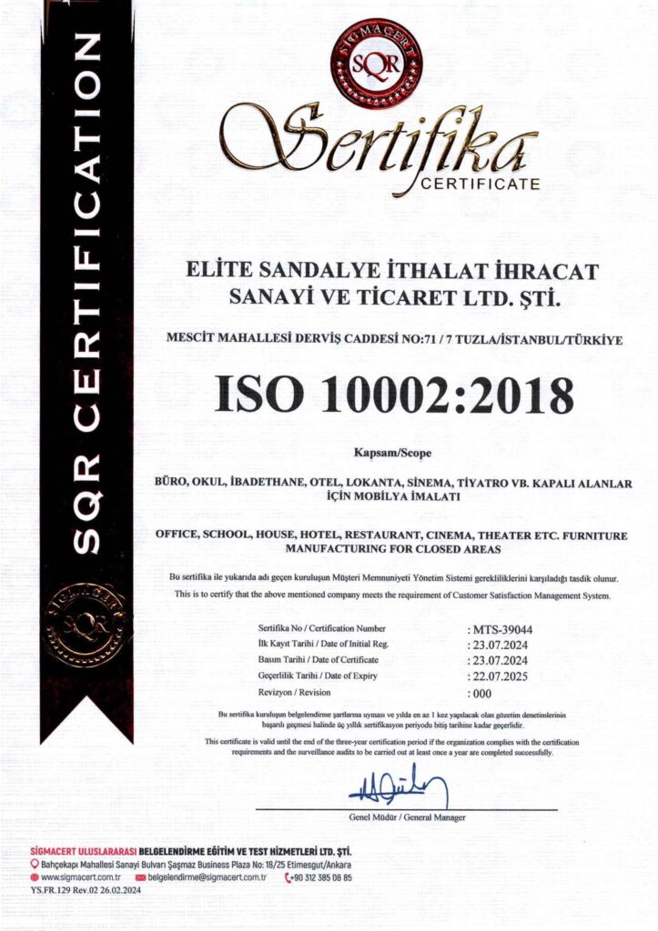 ISO 10002:2018